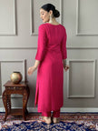 Designer Pink Ethnic Suit with Dupatta.
