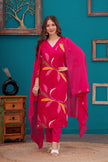 Party Wear Ethnic Kurti Pant Set.