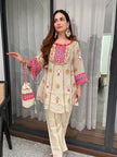 Traditional Mirror Work Kurta Set for Women.